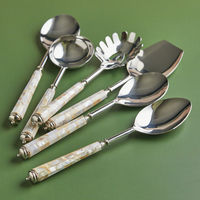 Modern Luxe – 6-Piece Mother of Pearl Serving Set