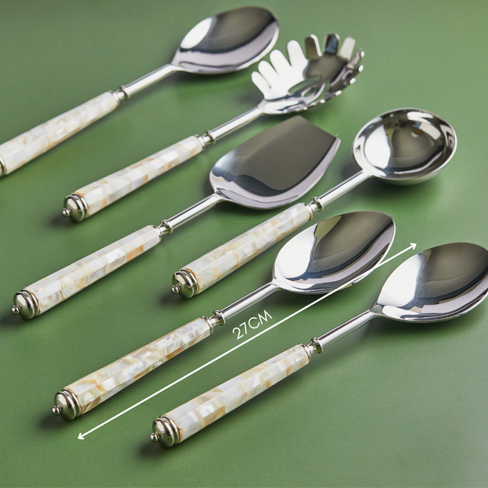 Modern Luxe – 6-Piece Mother of Pearl Serving Set