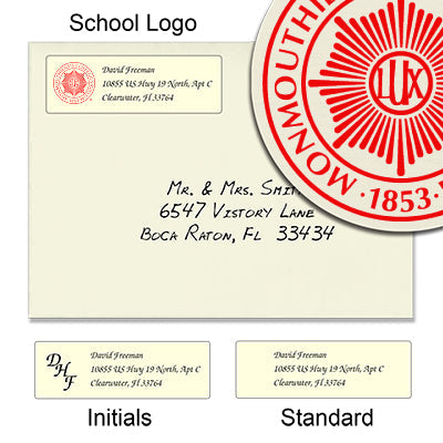 Monmouth College Return Address Labels