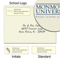 Monmouth University Return Address Labels