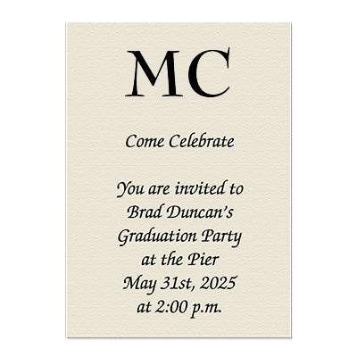 Moravian College Personal Notecard