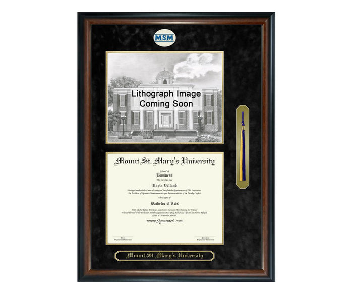 Mount St. Mary's University Diploma Frame (SNTL)