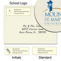 Mount St. Mary's University Return Address Labels