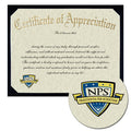 Naval Postgraduate School Certificate of Appreciation