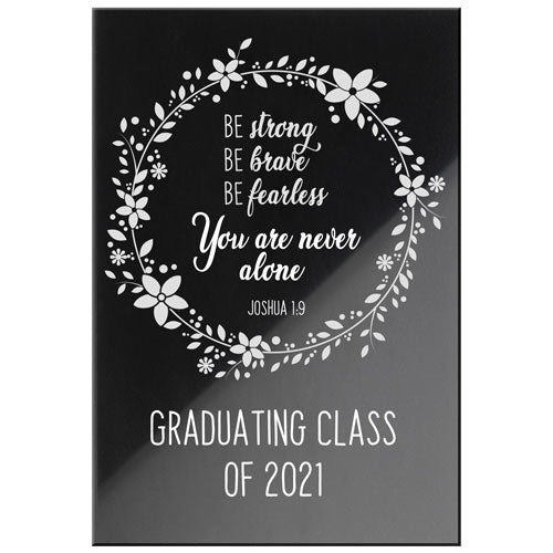 Never Alone Marble Plaque