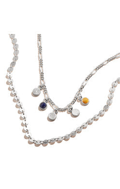 New Beginnings Multi-Charm Layered Necklace