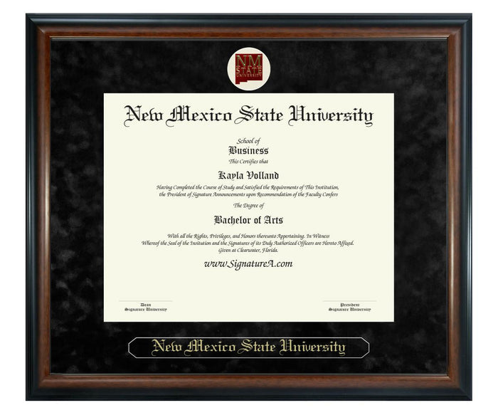 New Mexico State University Diploma Frame (SN)