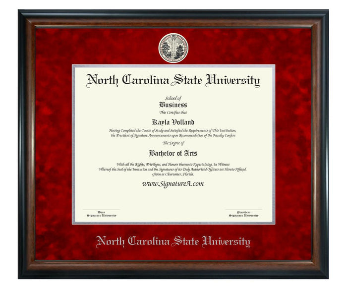 North Carolina State University Diploma Frame (SN)