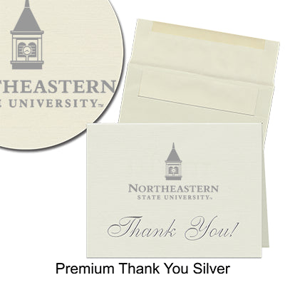 Northeastern State University Thank You Cards