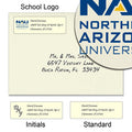 Northern Arizona University Return Address Labels