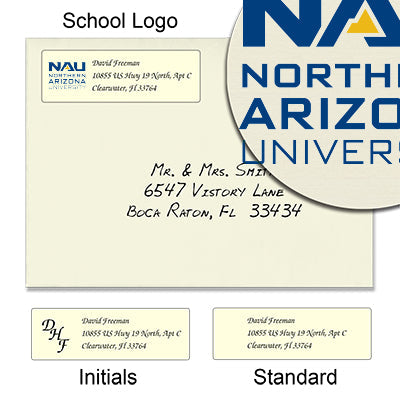 Northern Arizona University Return Address Labels