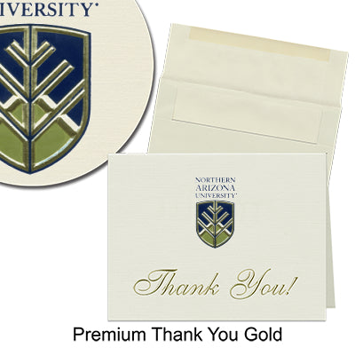 Northern Arizona University Thank You Cards