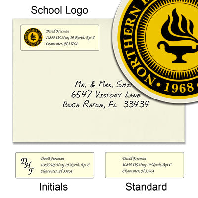 Northern Kentucky University Return Address Labels