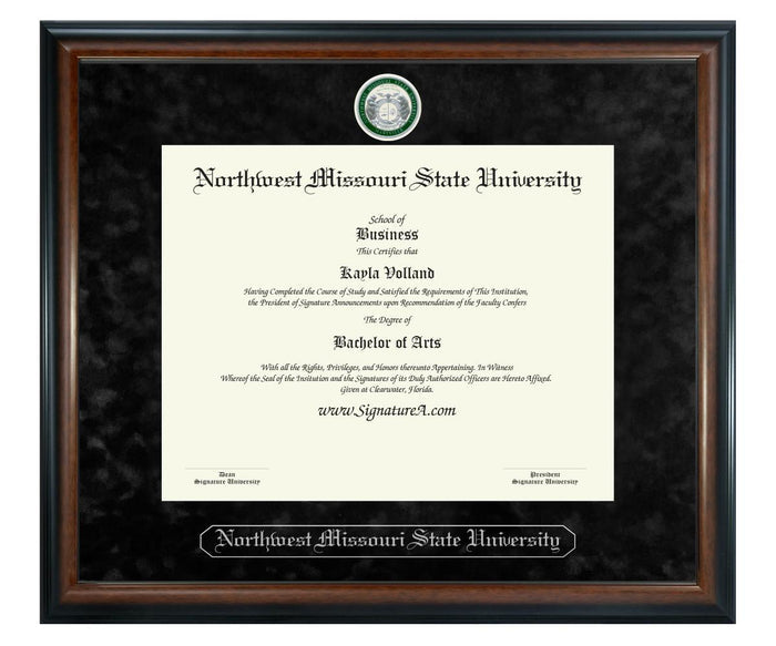 Northwest Missouri State University Diploma Frame (SN)