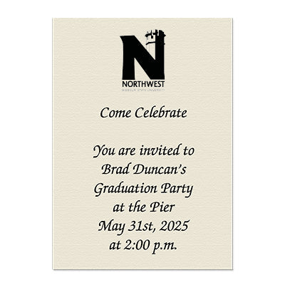 Northwest Missouri State University Personal Notecard
