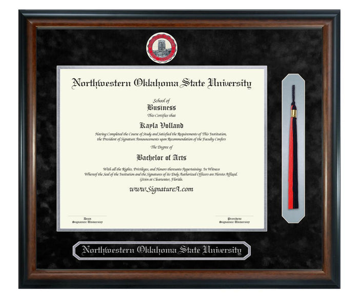 Northwestern Oklahoma State University Diploma Frame (SNT)