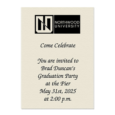 Northwood University Personal Notecard