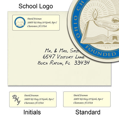 Ohio Christian University Return Address Labels