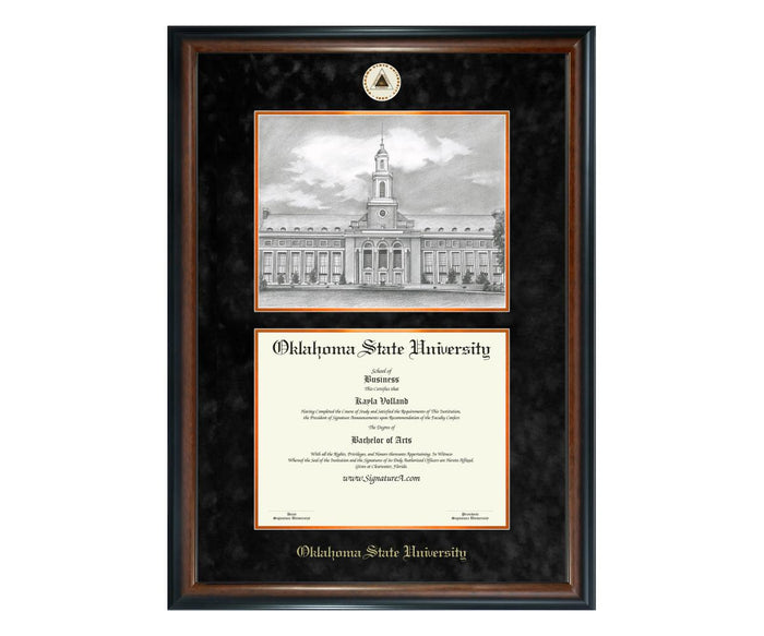 Oklahoma State University Diploma Frame (SNL)