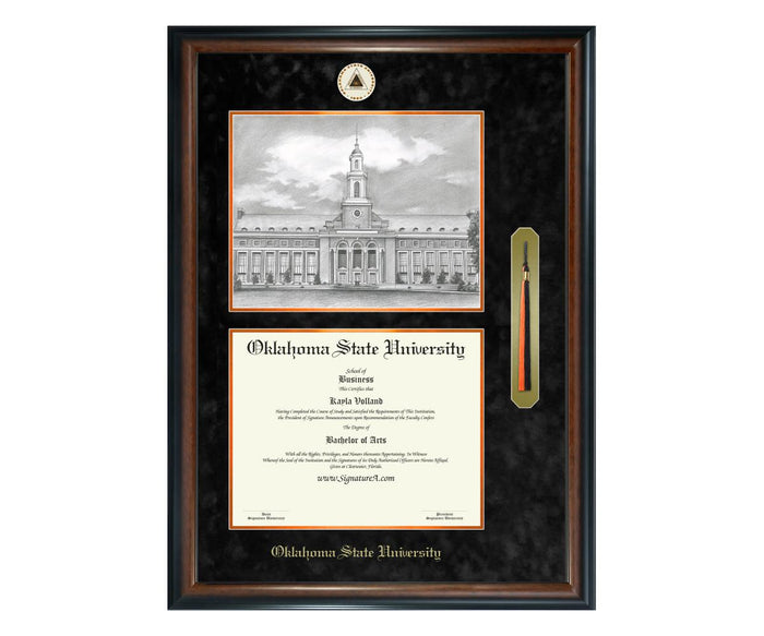 Oklahoma State University Diploma Frame (SNTL)