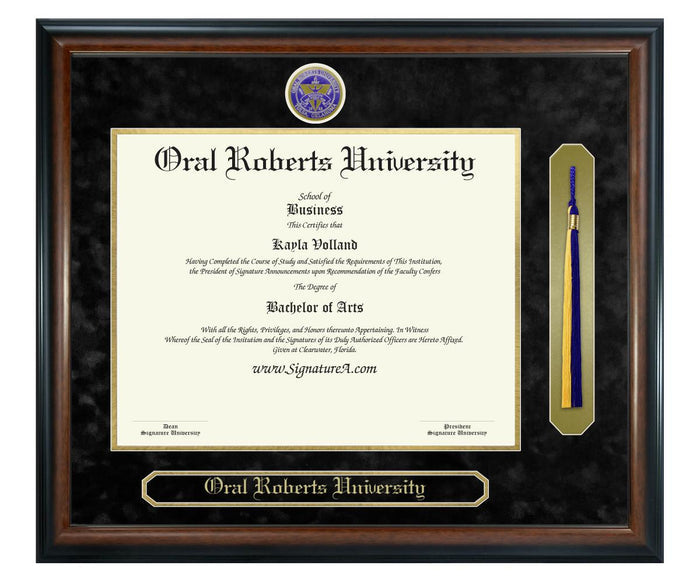 Oral Roberts University Diploma Frame (SNT)