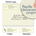 Pacific University Return Address Labels