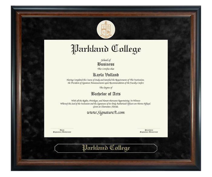 Parkland College Diploma Frame (SN)