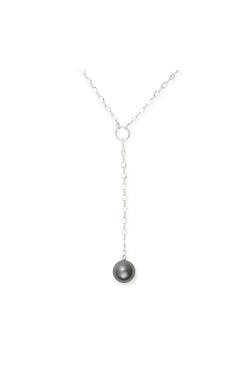 Pearl Lariat Necklace