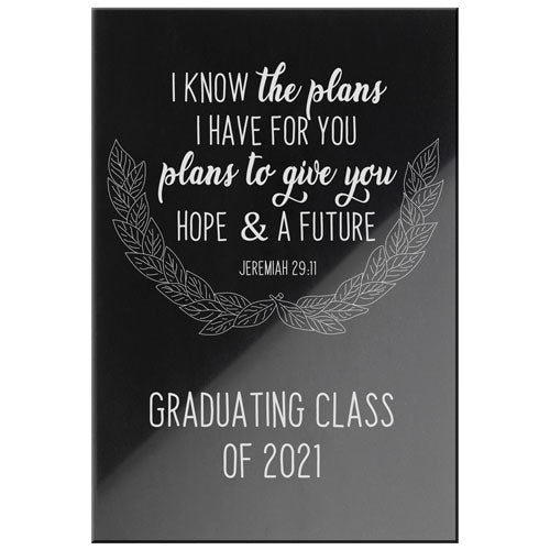 Plans Marble Plaque