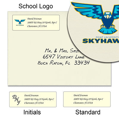 Point University Return Address Labels