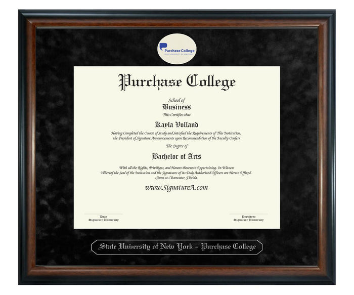 Purchase College Diploma Frame (SN)