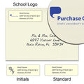 Purchase College Return Address Labels