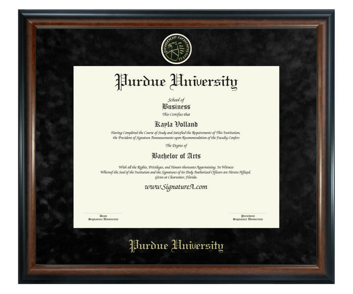 Purdue University Diploma Frame (SN)