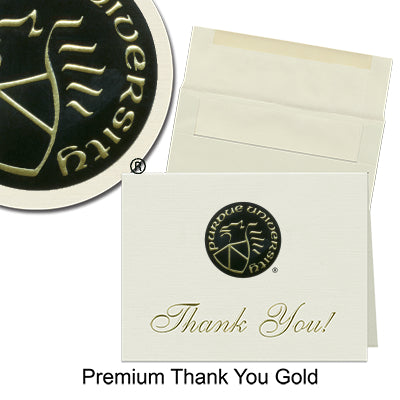 Purdue University Thank You Cards