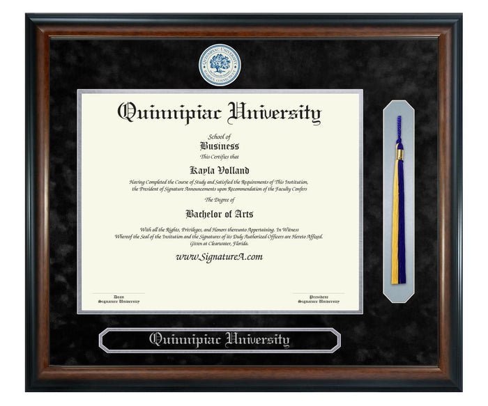 Quinnipiac University Diploma Frame (SNT)