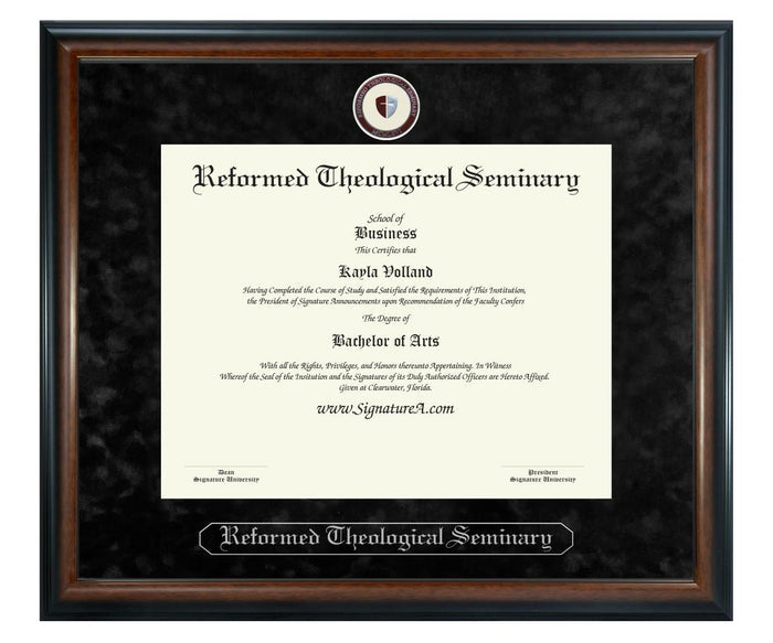 Reformed Theological Seminary Diploma Frame (SN)