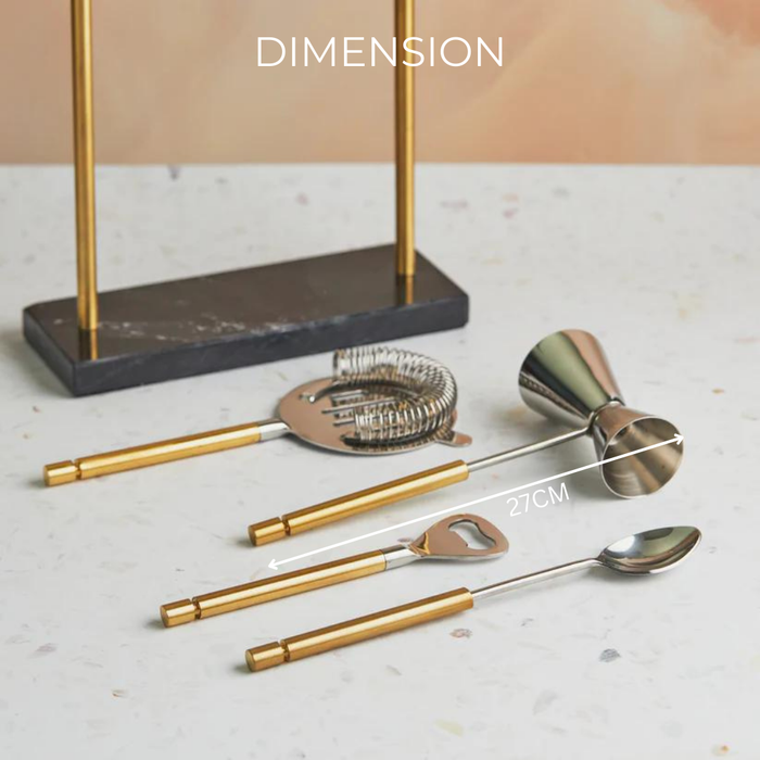 Regal Craft Marble Hanging Bar Tools – 4 Pieces