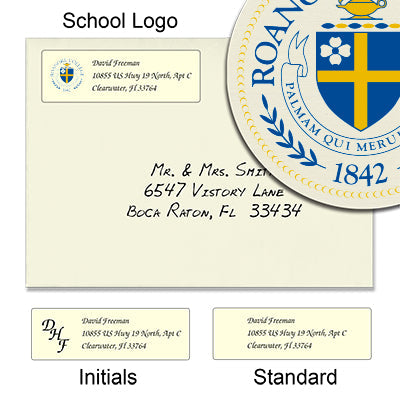 Roanoke College Return Address Labels