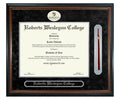 Roberts Wesleyan College Diploma Frame (SNT)