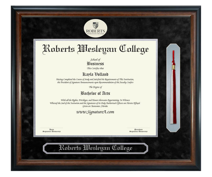 Roberts Wesleyan College Diploma Frame (SNT)