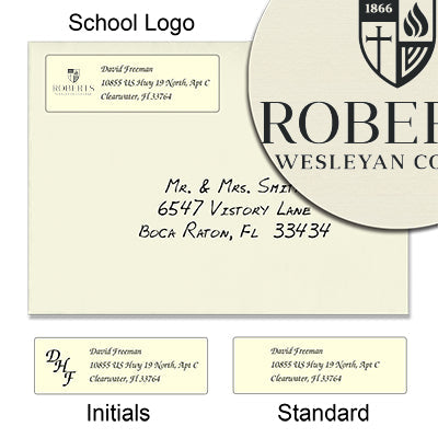 Roberts Wesleyan College Return Address Labels