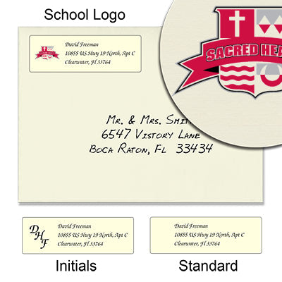 Sacred Heart University Return Address Labels