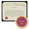 Saint Joseph College Certificate of Appreciation