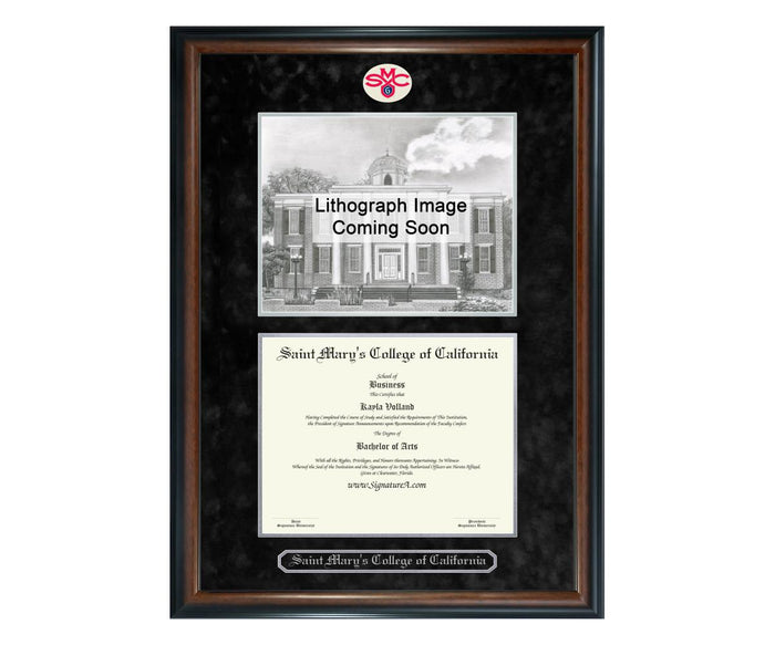 Saint Mary's College of California Diploma Frame (SNL)