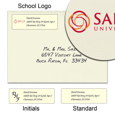 Salus University Return Address Labels