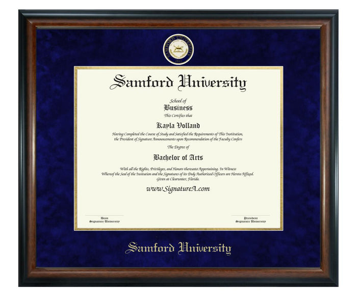 Samford University Diploma Frame (SN)