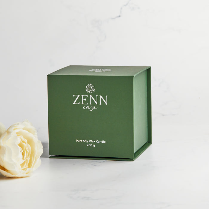 Sandalwood & Vanilla Meditation Soy Candle