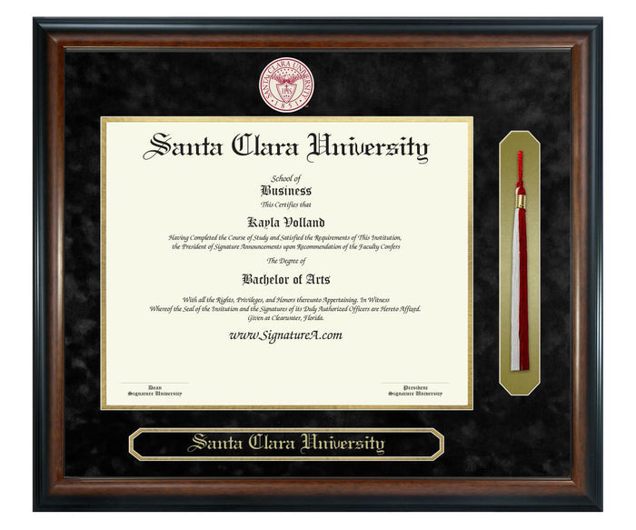 Santa Clara University Diploma Frame (SNT)