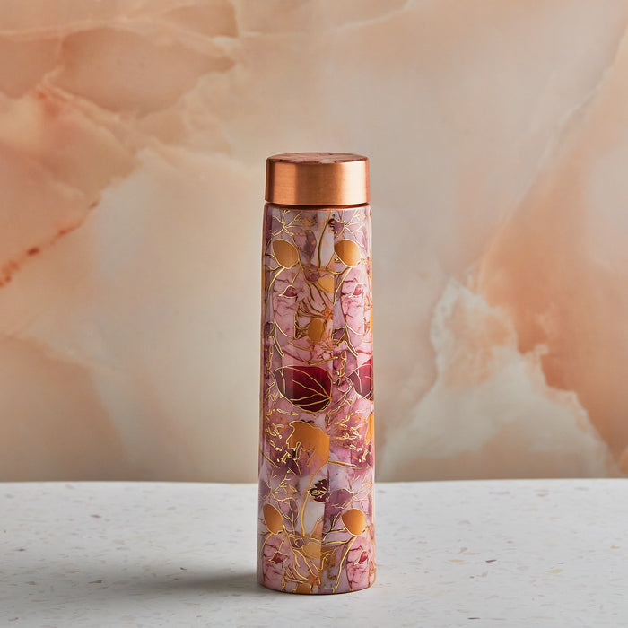Scarlet Bloom Ayurvedic Pure Copper Bottle – 800 ML