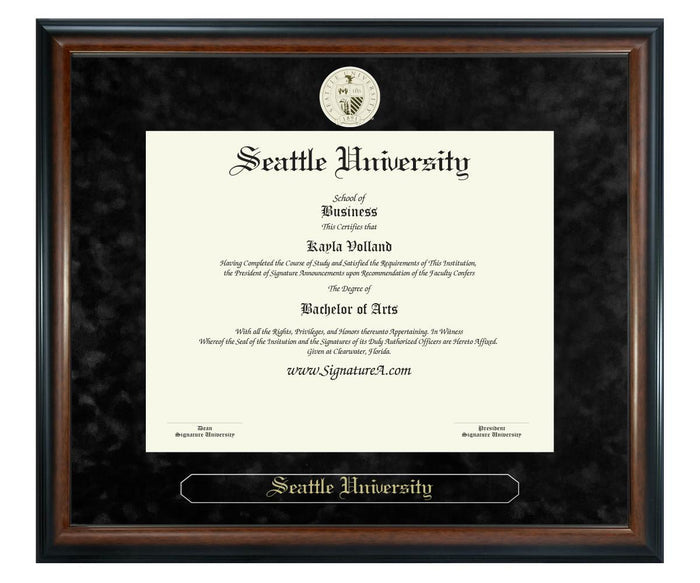 Seattle University Diploma Frame (SN)